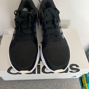 Adidas Women's Black and White Sneakers NWOT